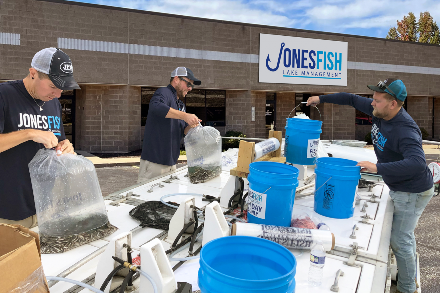 Fish Stocking | Jones Lake Management