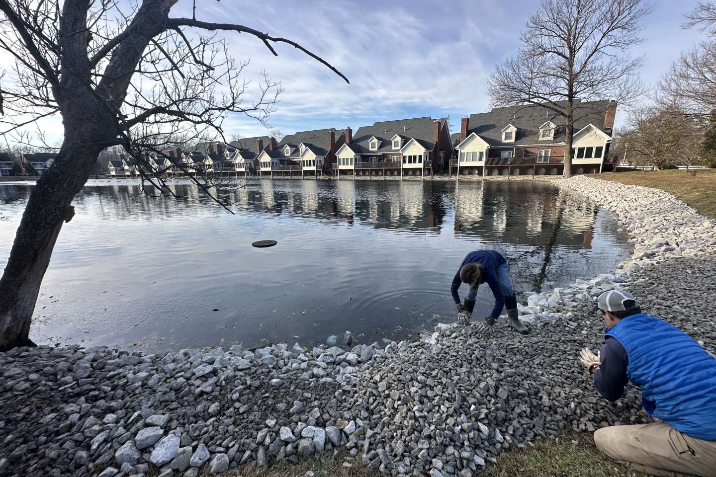 riprap installation | shoreline stabilization