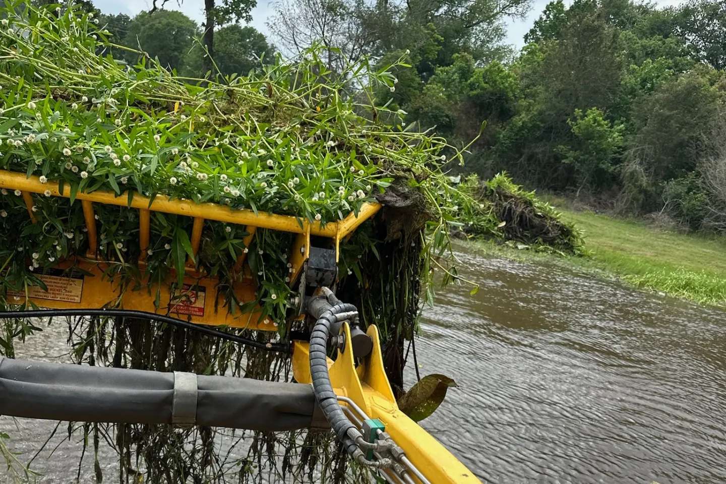 Mechanical Weed Removal | Jones Lake Management