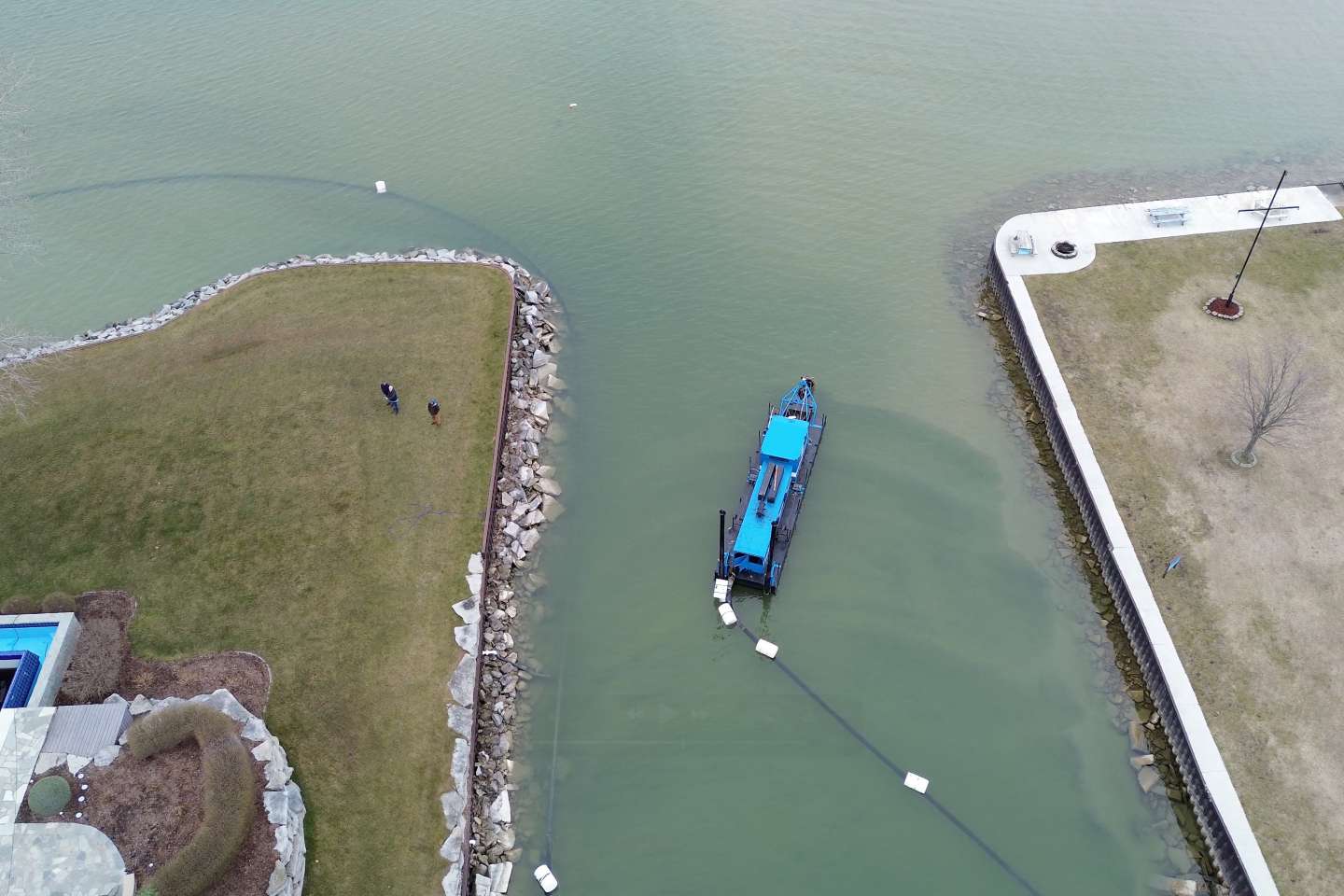 shallow channel dredging