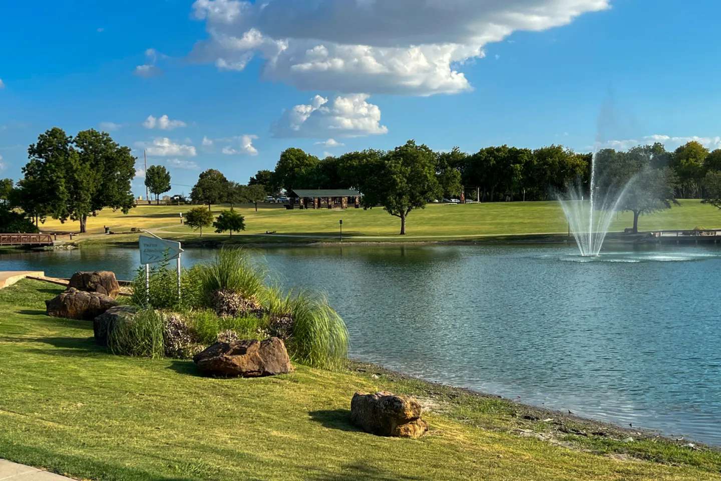 pond in Texas