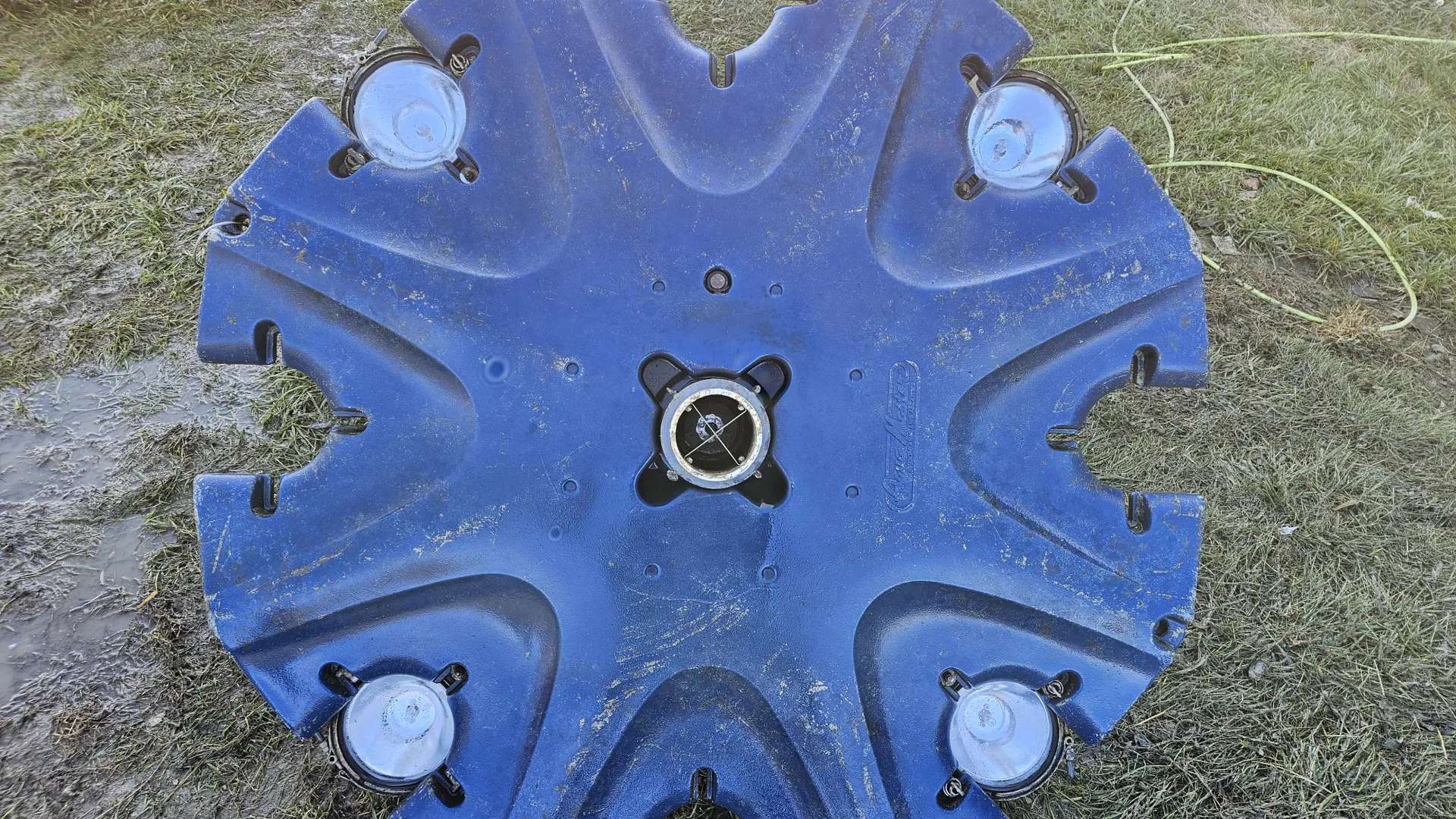 After fountain winterization 
