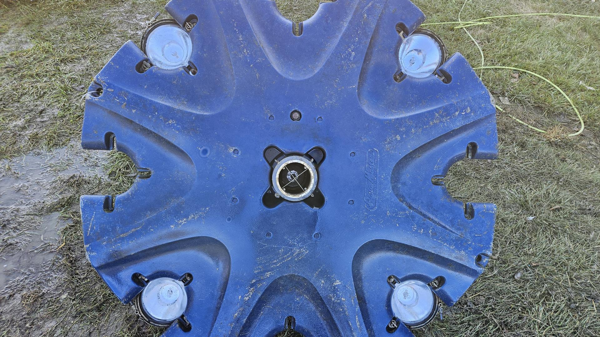 After fountain winterization 
