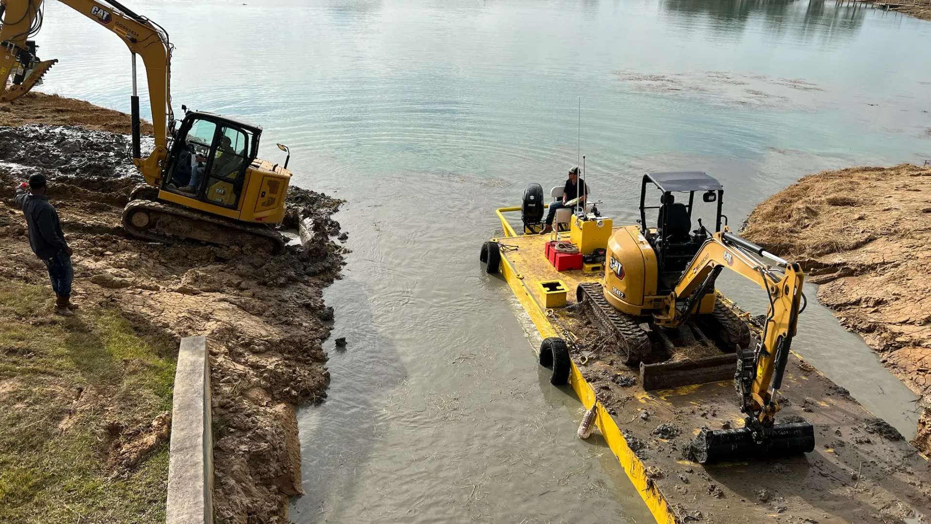 HOA lake dredging 