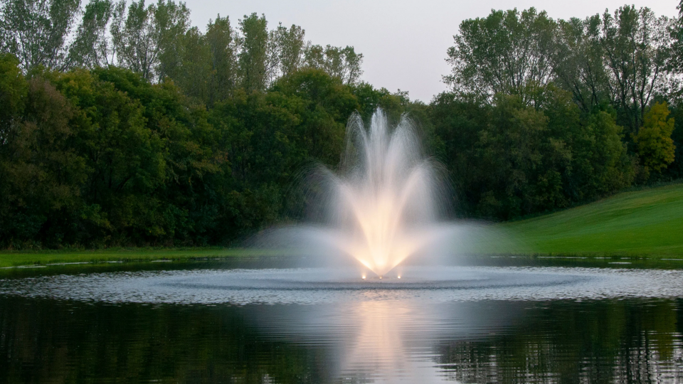 Lake and Pond Aerator Fountain Maintenance | Jones Lake Management